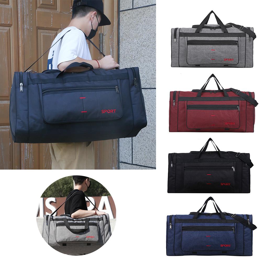 Travel Duffel Bag Carry on Luggage Bag Men Tote Large Capacity Weekender Gym Sport Holdall Overnight Bag Gym Bag Outdoor Men's