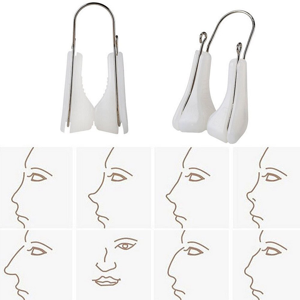 U Shape Silicone Nose Bridge Shaper Lifter Straighter Corrector Clip Beauty Tool Nose Up Shaping Machine