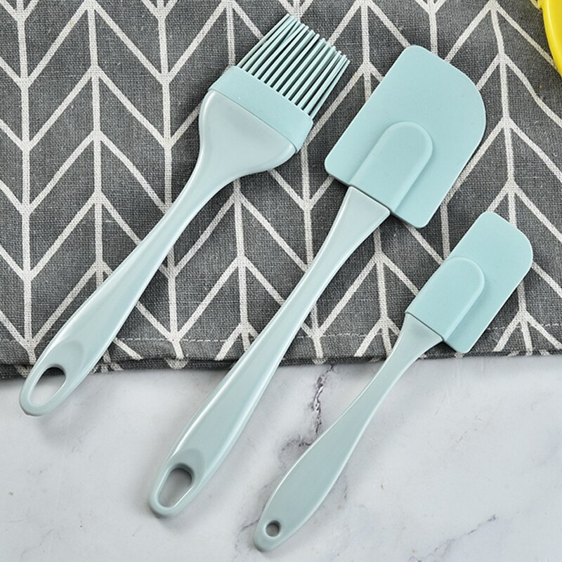 3 Pcs All-in-one Set Silicone Spatula Cooking Supp... – Grandado