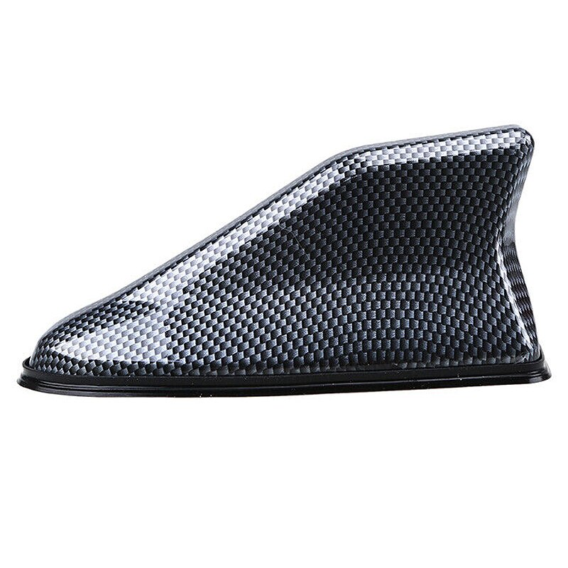 Koolstofvezel waterdichte radio am/fm signaalantenne auto suv haaienvin dakantenne