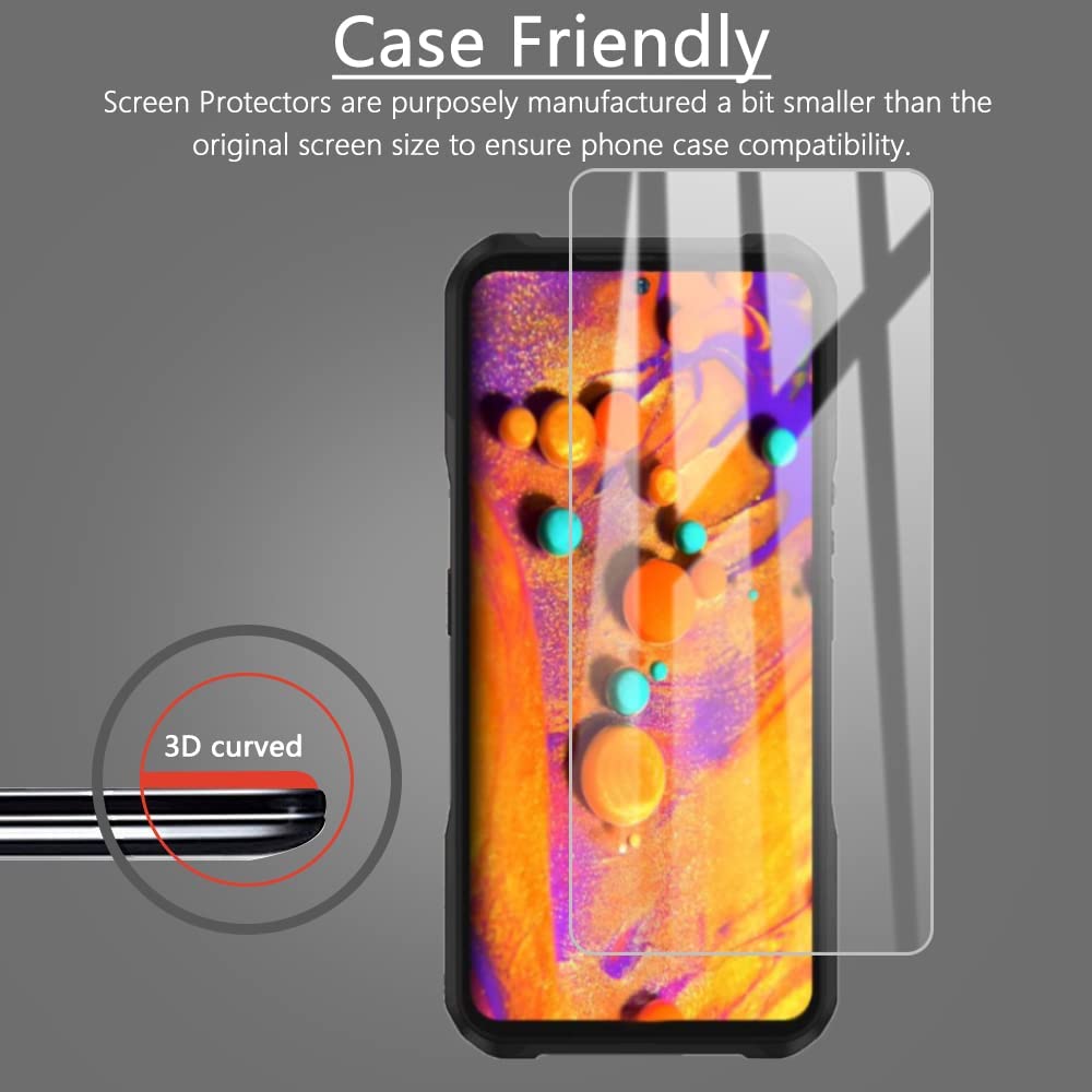 3 in 1 Glass For Doogee V20 Dual 5G Tempered Glass Camera Lens Protective Film For Doogee V20 Screen Protector