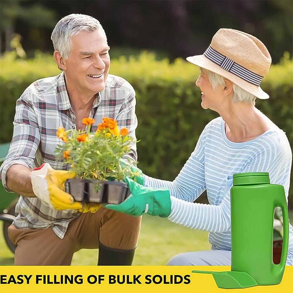 Multifunction Hand Held Spreader Adjustable Hole Size Lawn Fertilizer For Seed Fertilizer Pot Fertilizer Salt Bottle Sprinkler