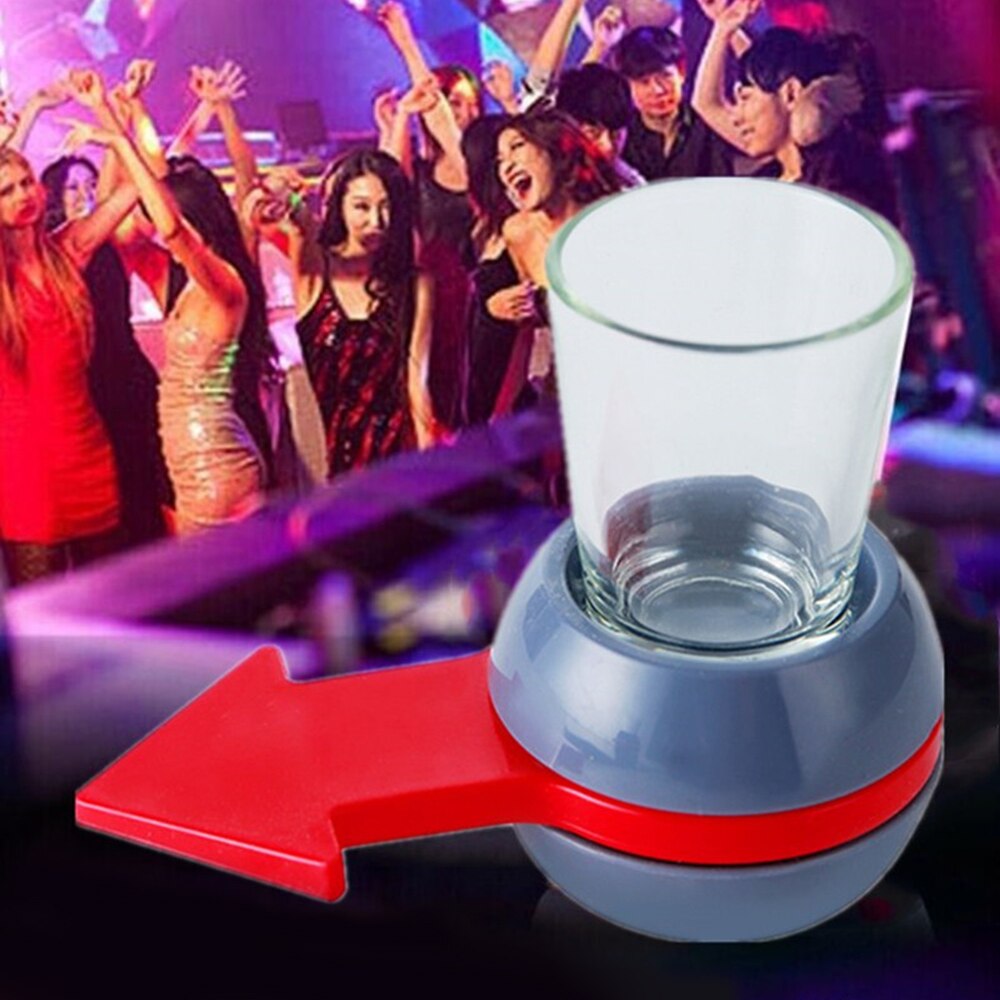Een speelgoed een droom draai het shotglas drinkspel leuk feest, draaitafel speelgoed drinkspel met draaiend wiel barspellen