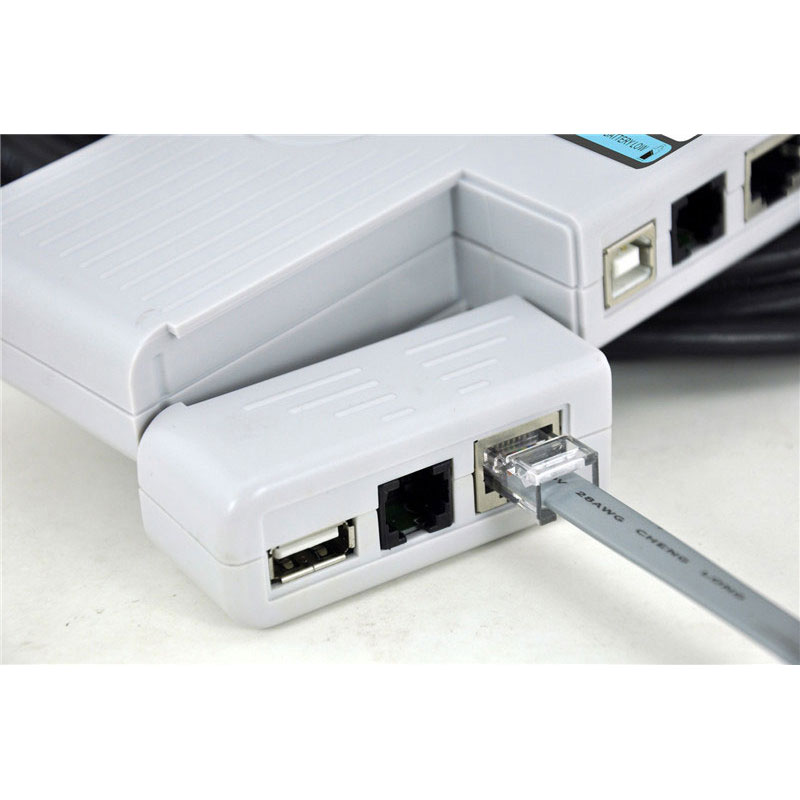 4 in 1 Netzwerk Kabel Tester RJ45/RJ11/USB/BNC LAN Kabel Katze5 Katze6 Draht Tester KABEL Tester