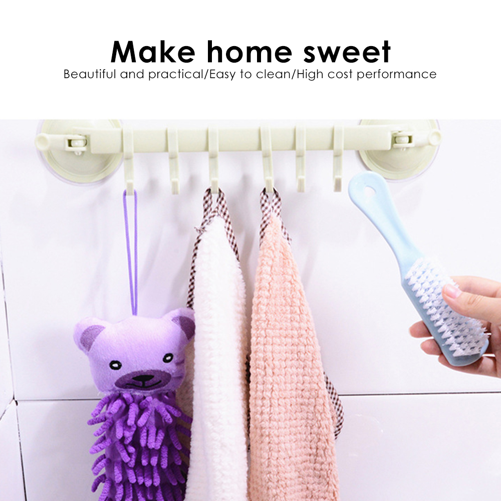 6 in 1 Hanger For Heated Towel Radiator Rail Clothes Hanger Bath Hook Holder Percha Plegable Scarf Hanger Rack