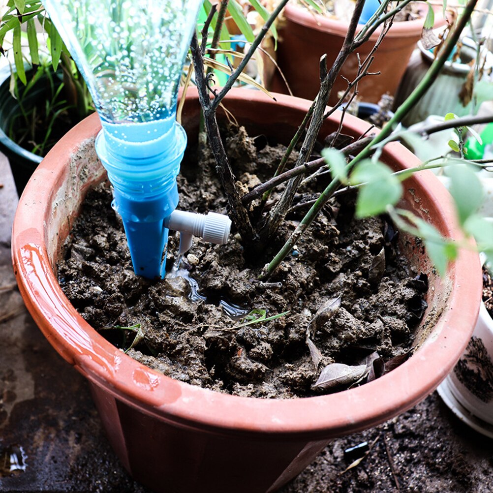 12 Pcs Self Watering Spikes Plant Waterer Automatic Vacation Drip Irrigation Watering Device