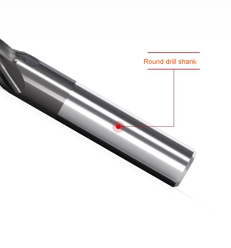 Bulino Per Incisione CNC A Spirale 45&deg; - Carburo Di Tungsteno