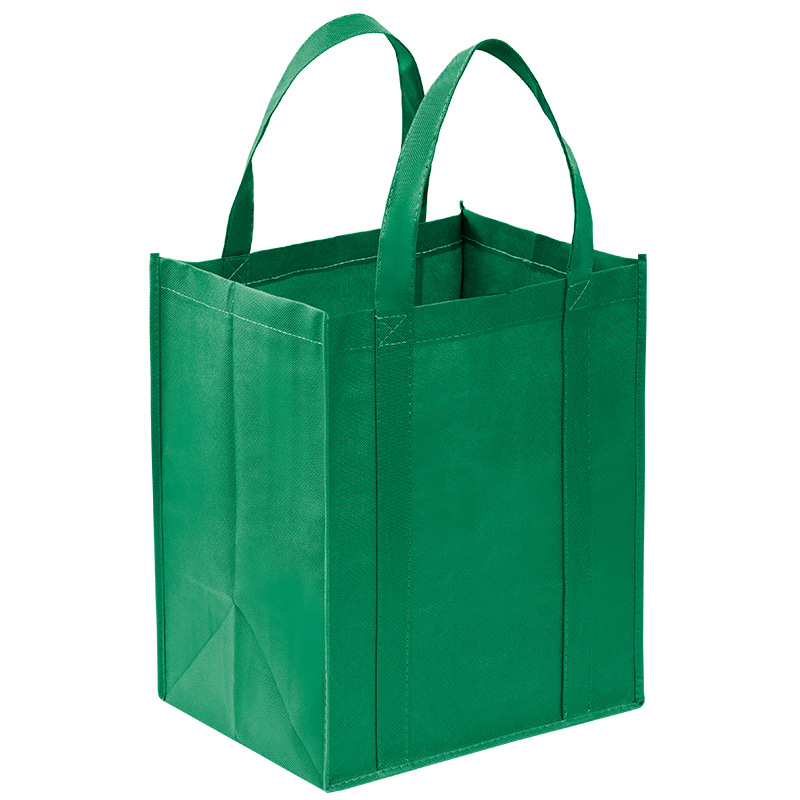 Foldable Shopping Bag Large Capacity Tote Bag Reusable Grocery Pouch Non-Woven Travel Storage Bags Eco Women Shopping Handbag: Chocolate