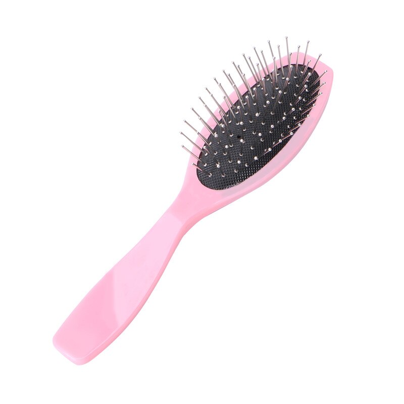 Cepillo de Peine de acero antiestático para extensiones de cabello de peluca, accesorios para el cabello de cabeza de entrenamiento, escova de pelo