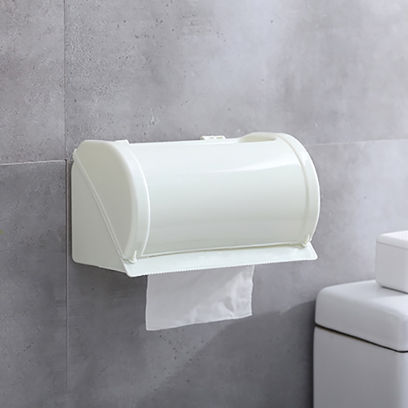 Toiletrolhouder Muur Gemonteerde Hygiënisch Papier Dispenser Toiletpapier Rolhouder Badkamer Accessoires Voor Badkamer Thuis