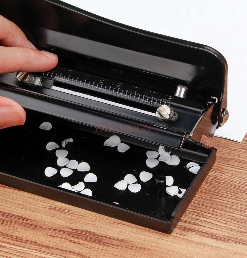 Hole puncher stationery binding puncher student manual loose-leaf paper manual puncher round hole three hole four hole puncher