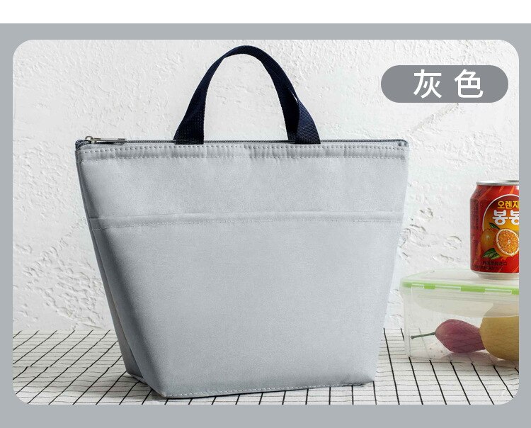 Portable Insulated Thermal Cooler Bento Lunch Box Tote Picnic Storage Bag Pouch: 3