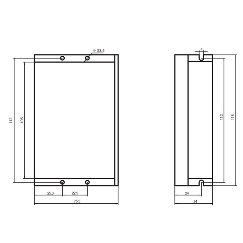 DM542 Stepper Motor Controller 2-phase Digital Stepper Motor Driver 18-48 VDC Max. 4.2A for 57 86 Series Motor