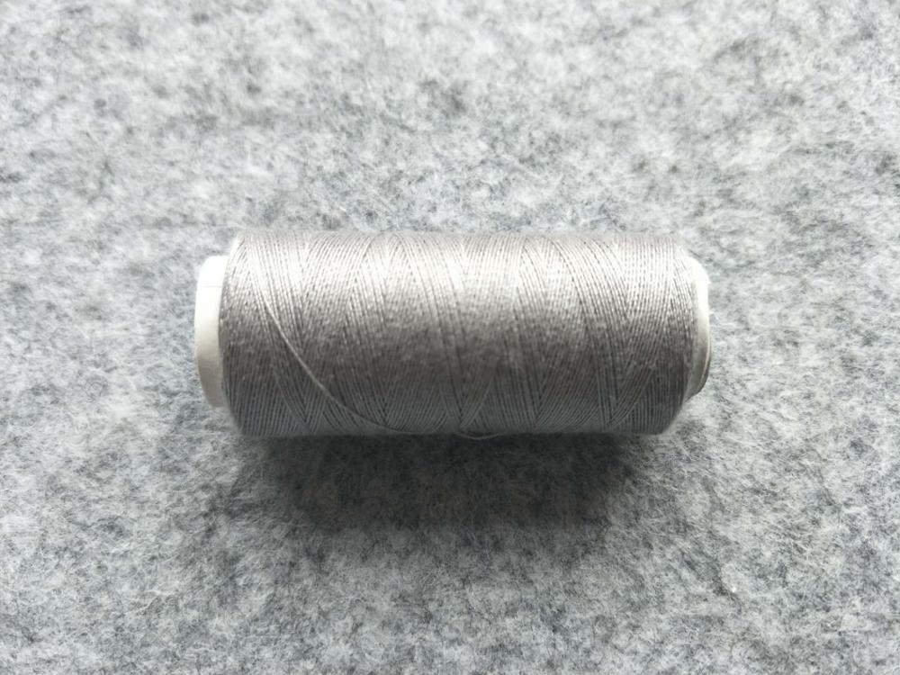 Multicolor bieden selecteren familie kosten naaigaren naaimachine draad hand naaigaren schoothoek 100 yard 1pcs: french grey