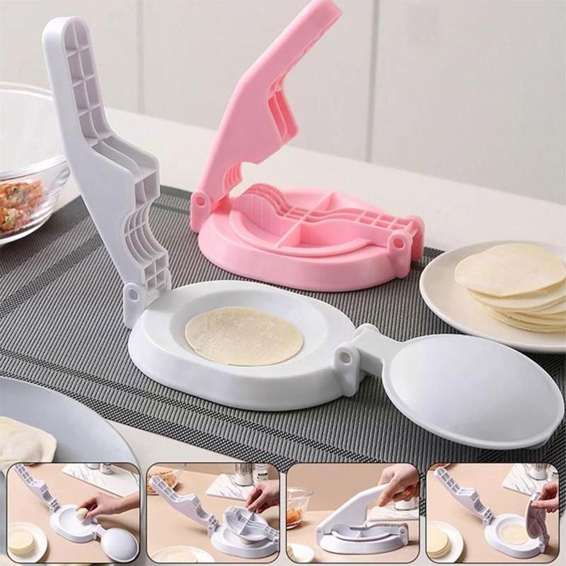 Huishoudelijke Knoedel Wrapper Mold Decoratieve Krimpen Presser Gadgets Handleiding Gebak Vulling Keuken Noodle Deeg K0P3