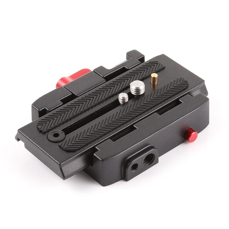 Placa de liberação rápida para manfrotto 577 501 500ah 701hdv alumínio câmera tripé placa liberação rápida braçadeira placa: Default Title