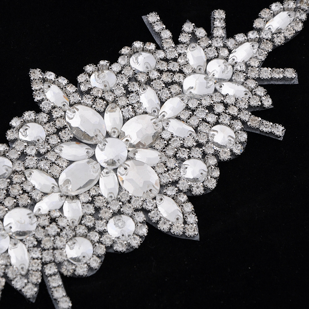 Rhinestone Beaded Women's Belt Wedding Belt Accessories Bride Bridesmaid Bridal Sashes Belts For Evening Party Prom Gown Dress