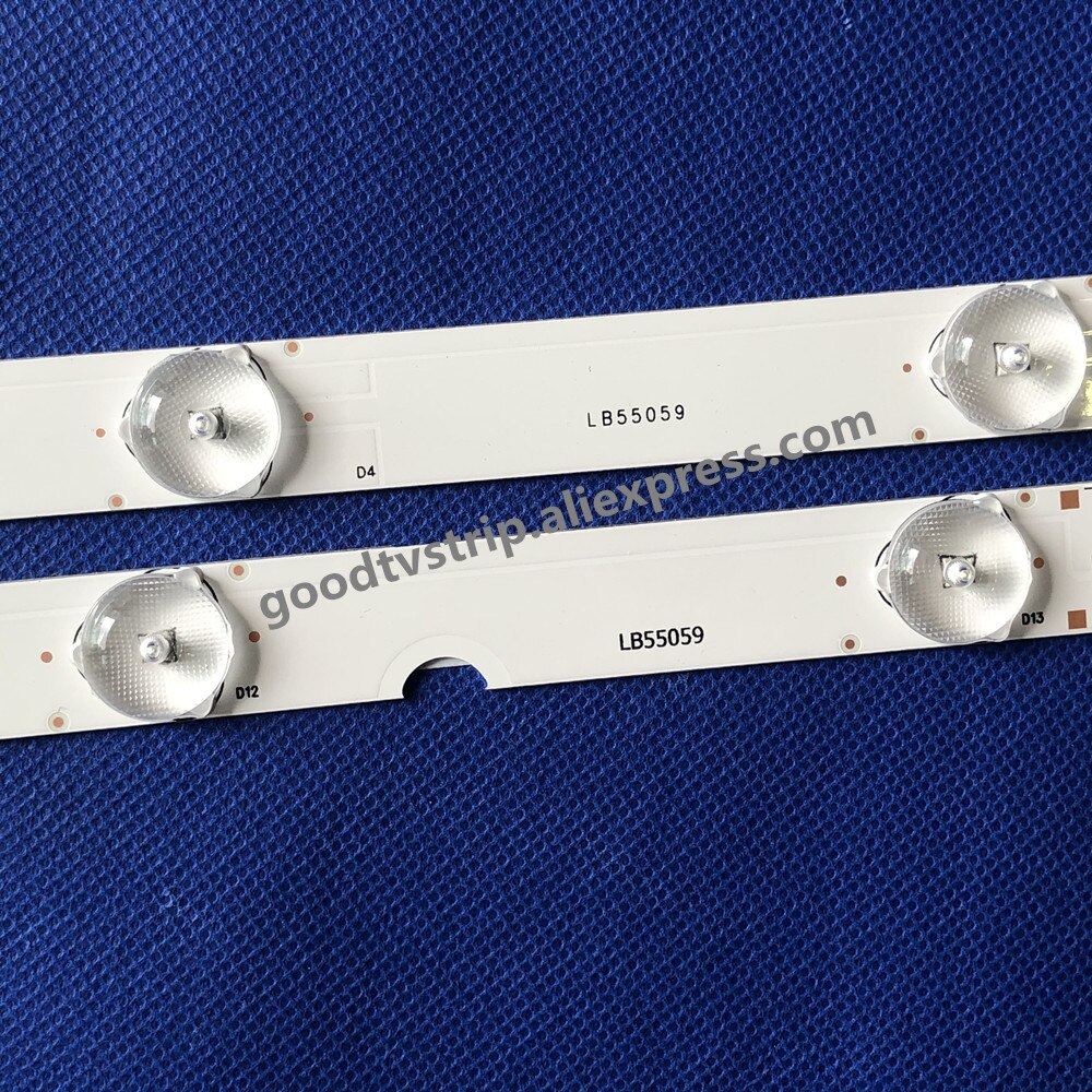 LED Backlight strip 13 lamp For Changhong 55"TV UD55D6000i 55U3C 55U1 55A1U LB-C550U15-E2-L-LD2 R CHDMT55LB21 CHDMT55LB20