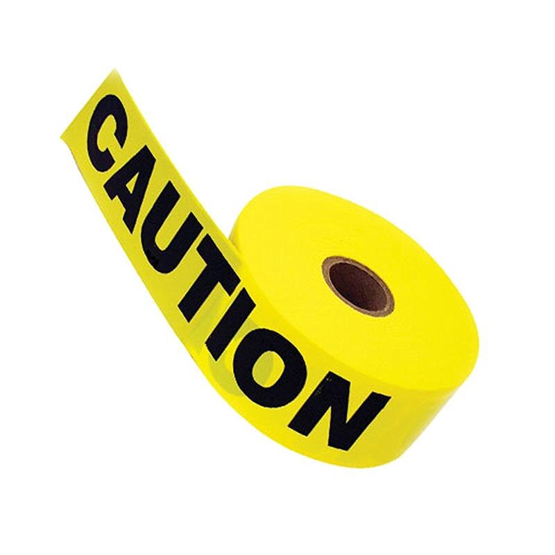 100M Barricade Caution Tape Warning Tape For Law Enforcement Construction Public Works Safety Universal CAUTION Tape