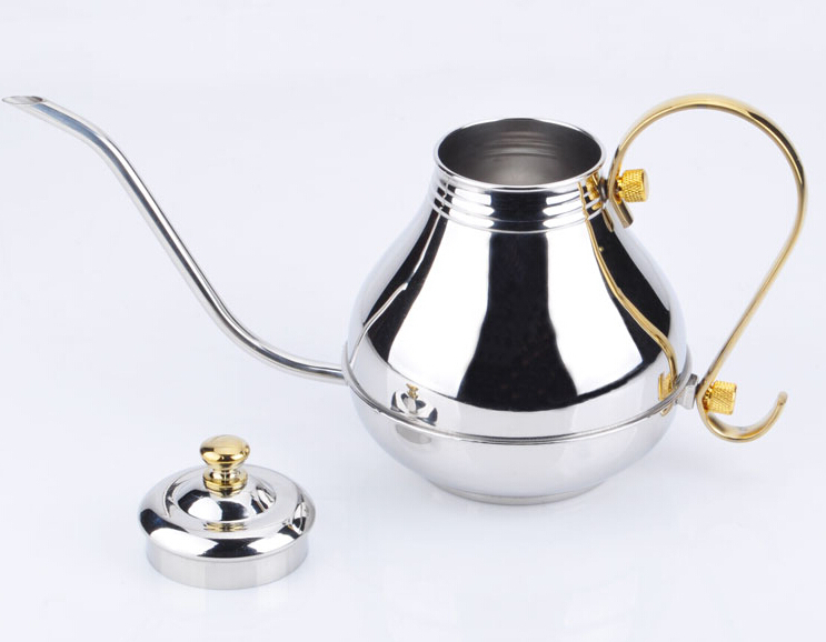 1.5 L stainless steel hand clapper restoring ancient ways coffee pot