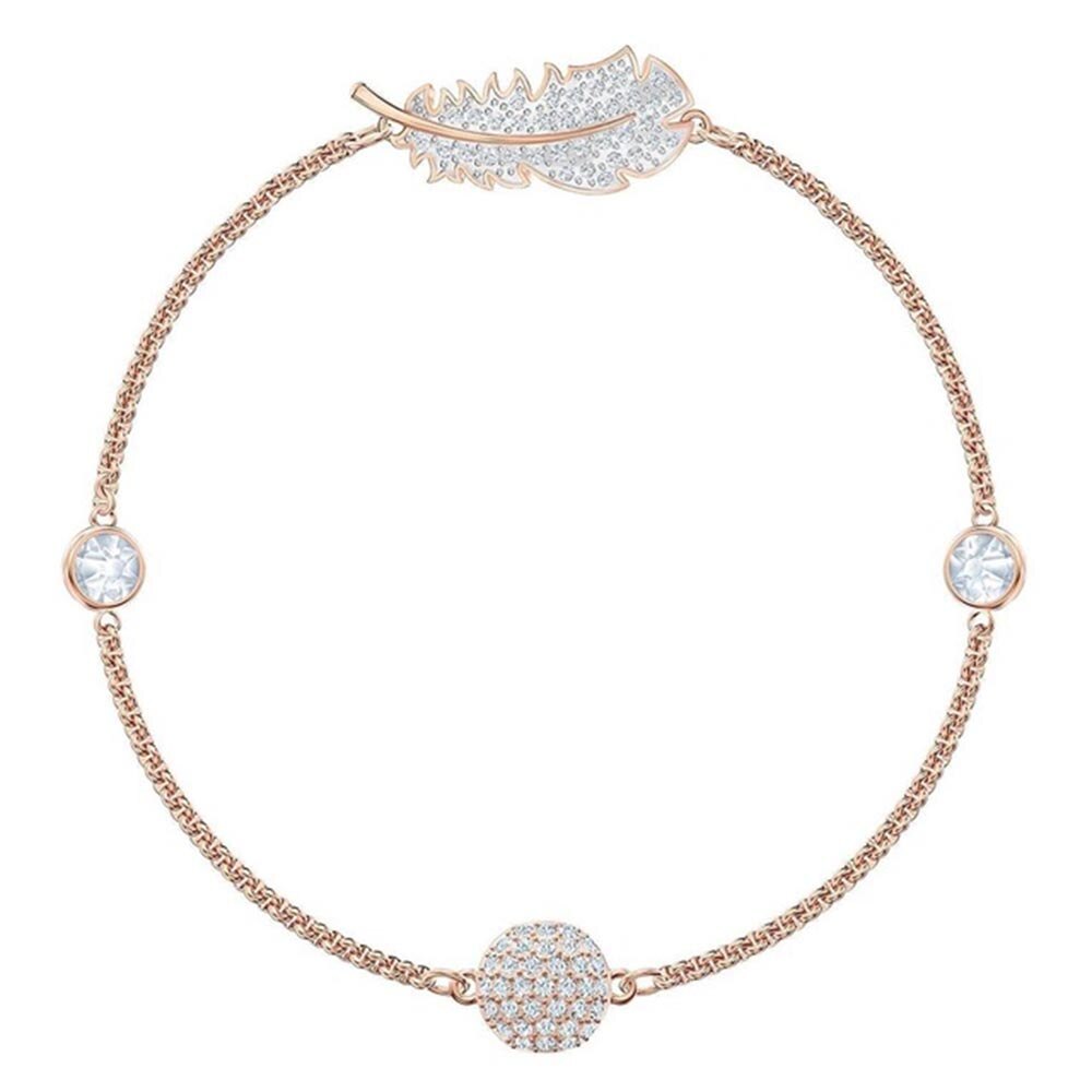 Armband met verborgen magneetsluiting en verenbloemen, verstelbare ketting: 9