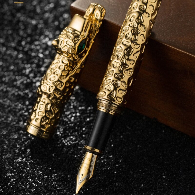 jinhao Luxury Fountain Pen Leopard Ink Pen Art Pen... – Vicedeal