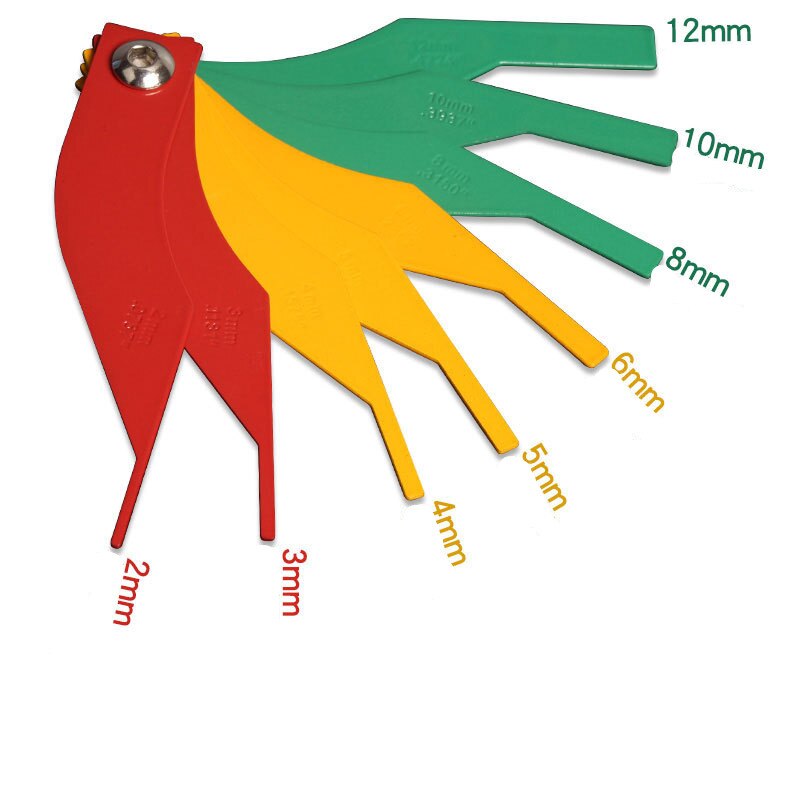 Car Brake Pad Thickness Gauge Measuring Instrument Tool Metal Detectors Auto Parts System Calipers Valve Blade Feeler Gauge