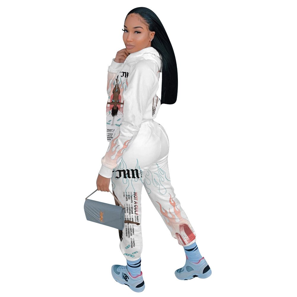 Dashiki africain velours deux pièces ensembles haut pour femme et pantalon slim correspondant ensembles lettre impression survêtement afrique femmes ensembles