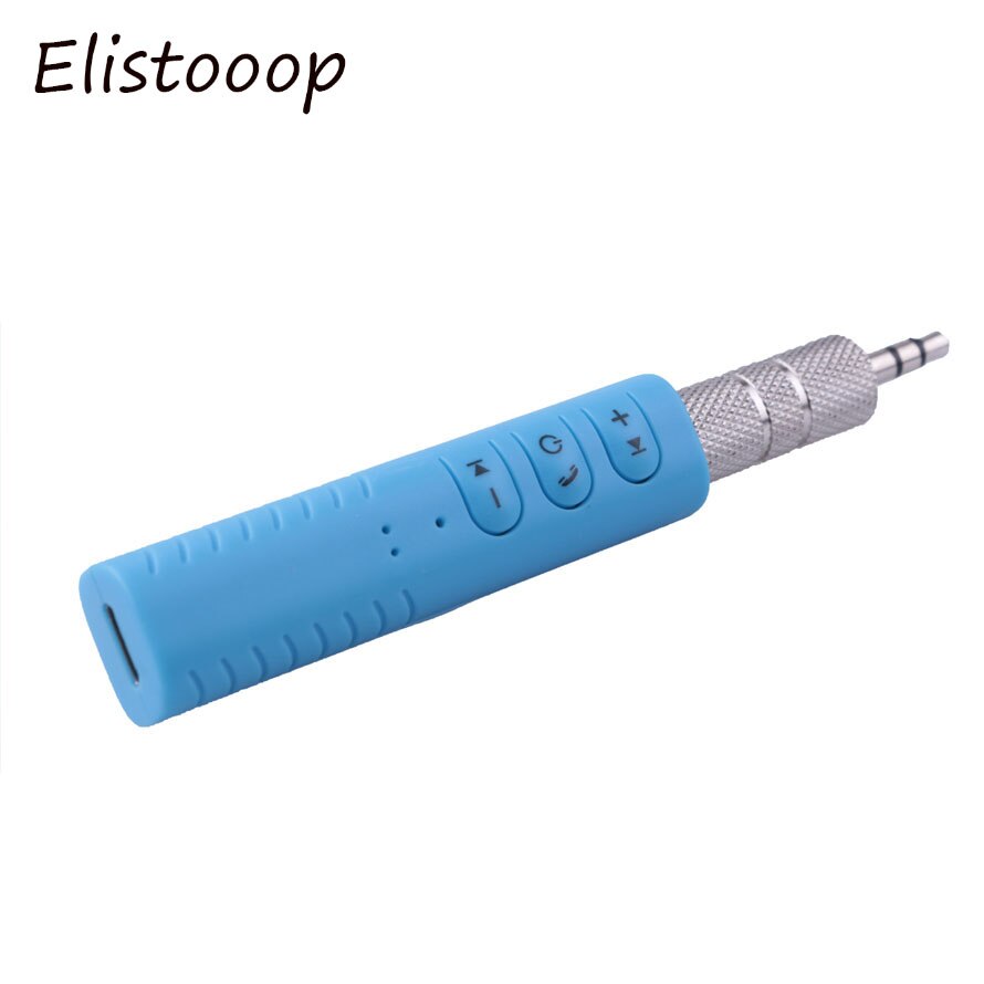 Universal 3,5 Jack Bluetooth Car Kit Neue Bluetooth AUX Audio Receiver Musik Empfang Broadcast Auto Bluetooth Hände-freies: blue