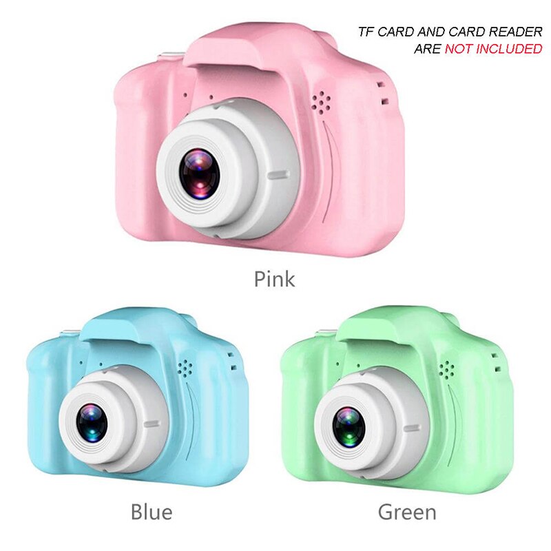 Digitale kindercamera hd foto video multifunctionele camera educatief speelgoed ondersteuning meerdere talen geheugenkaart  nc99