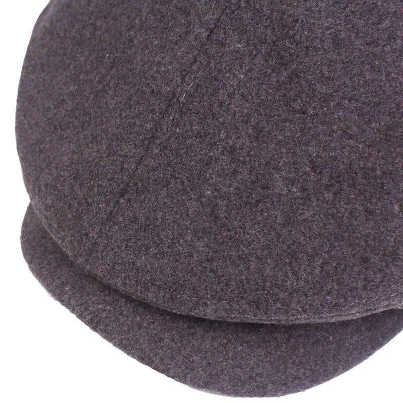 Gorros de Newsboy para hombre, boina para ancianos de mediana edad, sombrero para Conductor, gorra plana de hiedra de , Otoño e Invierno