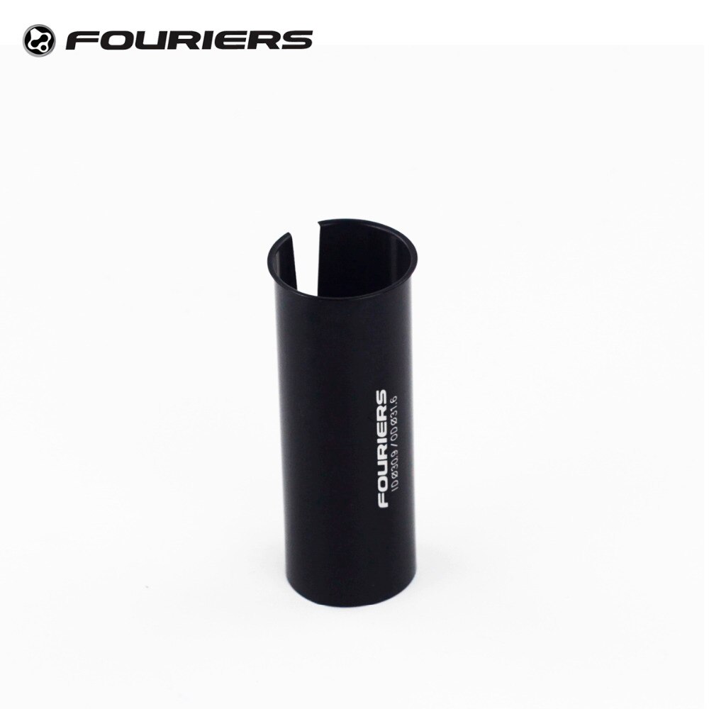 Fouriers cnc aluminium cykel sadelpind ærme shim konvertere 31.6mm to 30.9mm sadelpind rør reducering 90mm