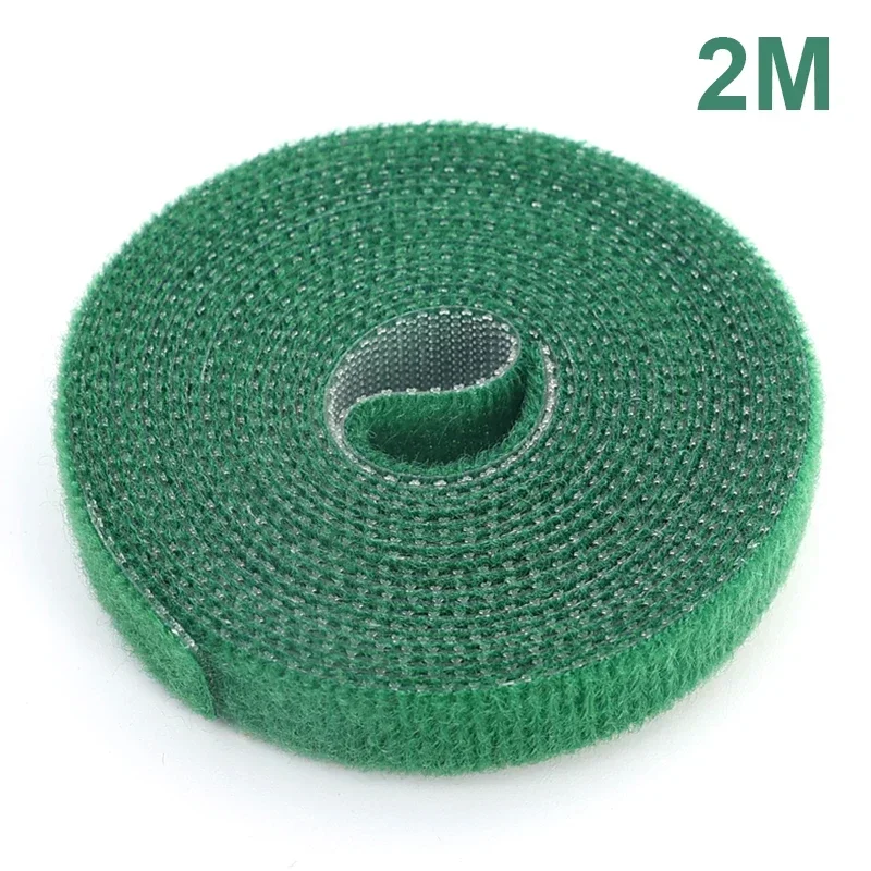 10 Rotoli = 20M Fascette per piante in nylon riutilizzabili Fascette per supporto Viti d'uva Nastro di fissaggio per fascette autoadesive Forniture da giardino: L