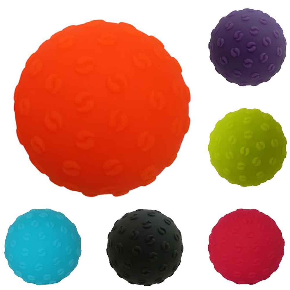 Trigger Point Hand Foot Muscle Relaxation Healthy Care Pain Relief Sensory Training Silicone Massage Ball Physiotherapy Portable