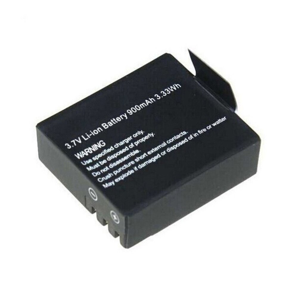 Batería de iones de litio goldfox de 900 mah para cámara de acción sjcam  sj4000 sj5000 sj6000 sj7000 sport dv mini, batería de repuesto.