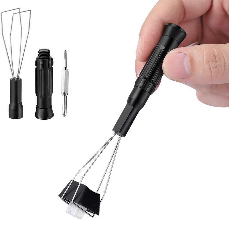 Extracteur de capuchons de touches, Mini tournevis multifonctionnel 3 en 1, outil de retrait de capuchons de touches pour clavier mécanique d&#39;ordinateur