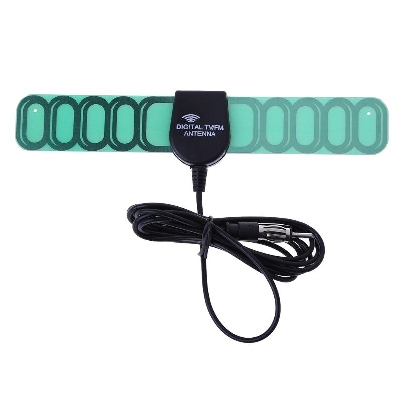 Auto Aerial Radio Antenna Automobile Antena TV Car Signal Reception Amplifier Car Digital Automobile TV FM Antenna E7CA