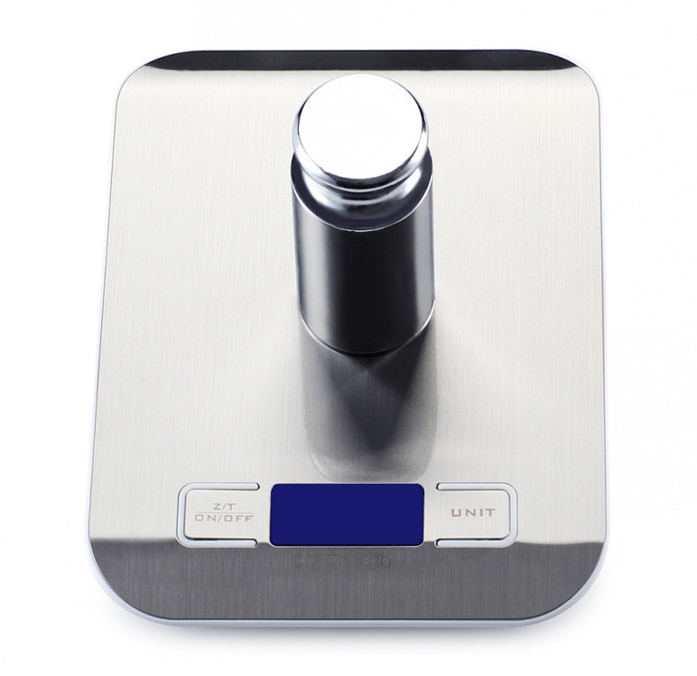 Balance de cuisine numérique précise 5000g 5kg/1g, affichage LED, balance de poids électronique en acier inoxydable, balance de cuisson des aliments: scales and weight