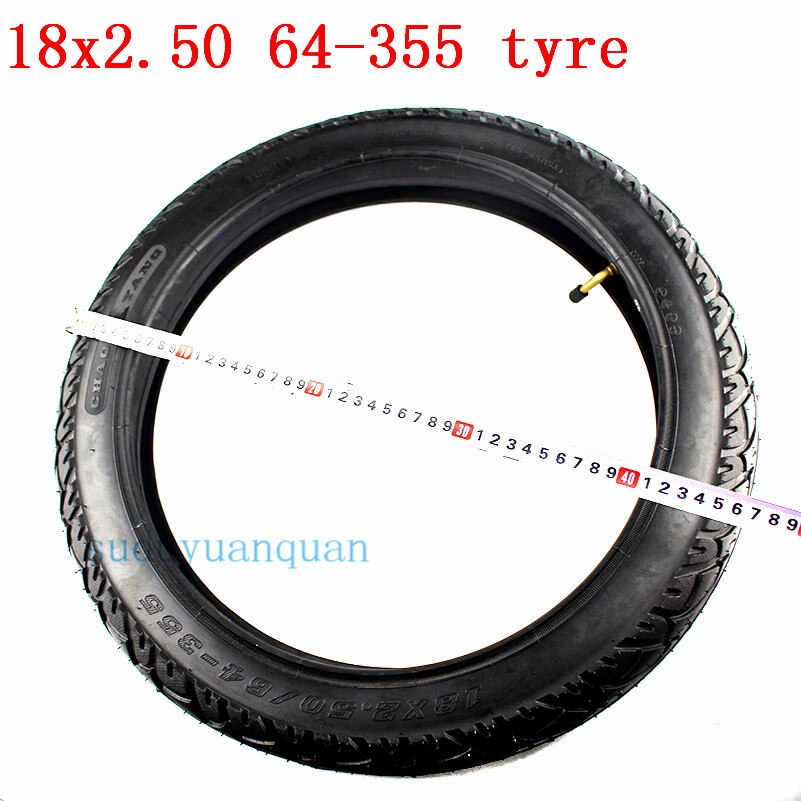 18x2.50 64-355 tire inner tube fits Electric motorcycle battery tricycle 18 inch electric bicycle tire 18x2.5 tube tyre