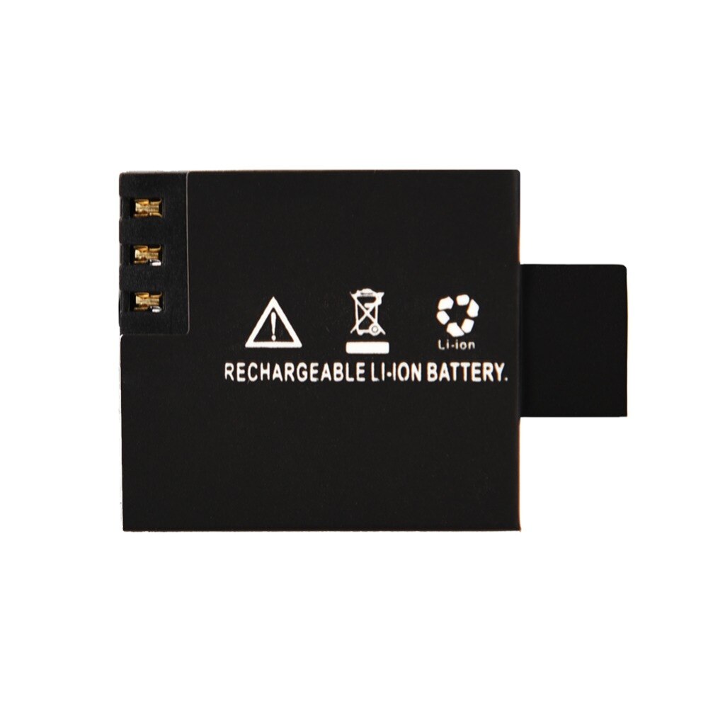 2 st 3.7v 900 mah uppladdningsbart litiumjonbatteri för  sj4000 wifi  sj5000 wifi  m10 sj5000x elite goldfox actionkamera