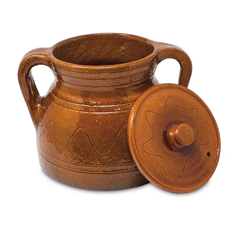 PUCHERO DE BARRO REFRACTARIO TRADICIONAL Ø20CM