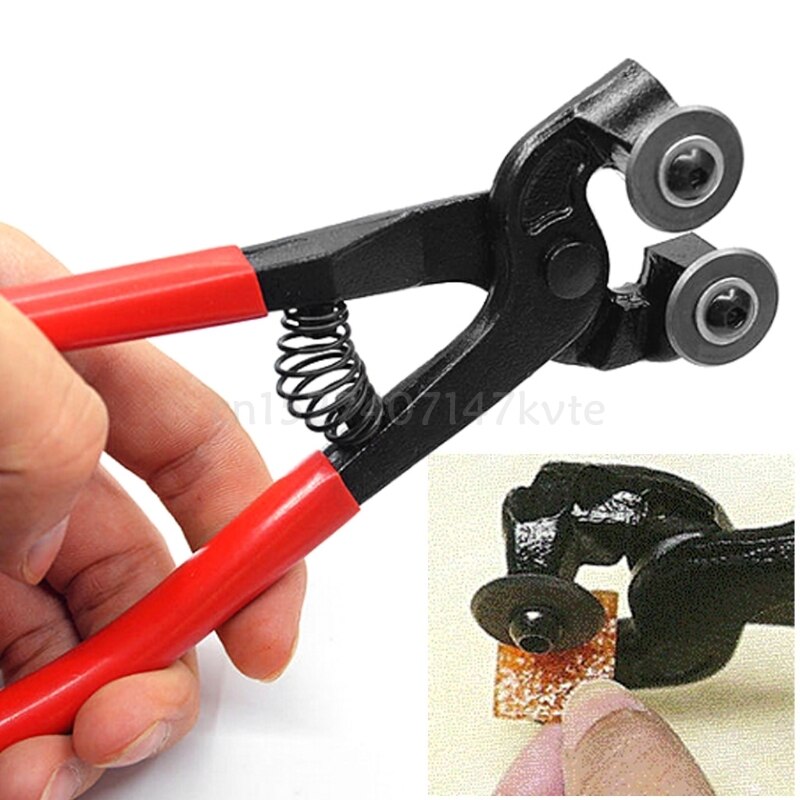 Glass Mosaic Tile DIY Manual Round Pliers Cutter For Home Decoration DIY Tool