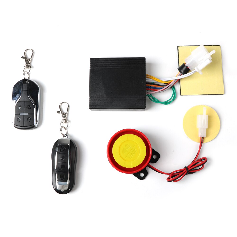 Remote Control Alarm Motorcycle Motorbike Security Scooter Motorcycle Anti-Theft Security Alarm System Anti Theft Protection
