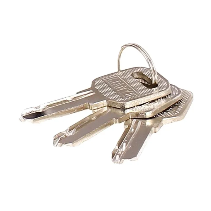 10-12mm Glass Swing Push Sliding Door Lock With 3 Keys Toughened Glass Door Lock Double Door Semicircle Hook Lock