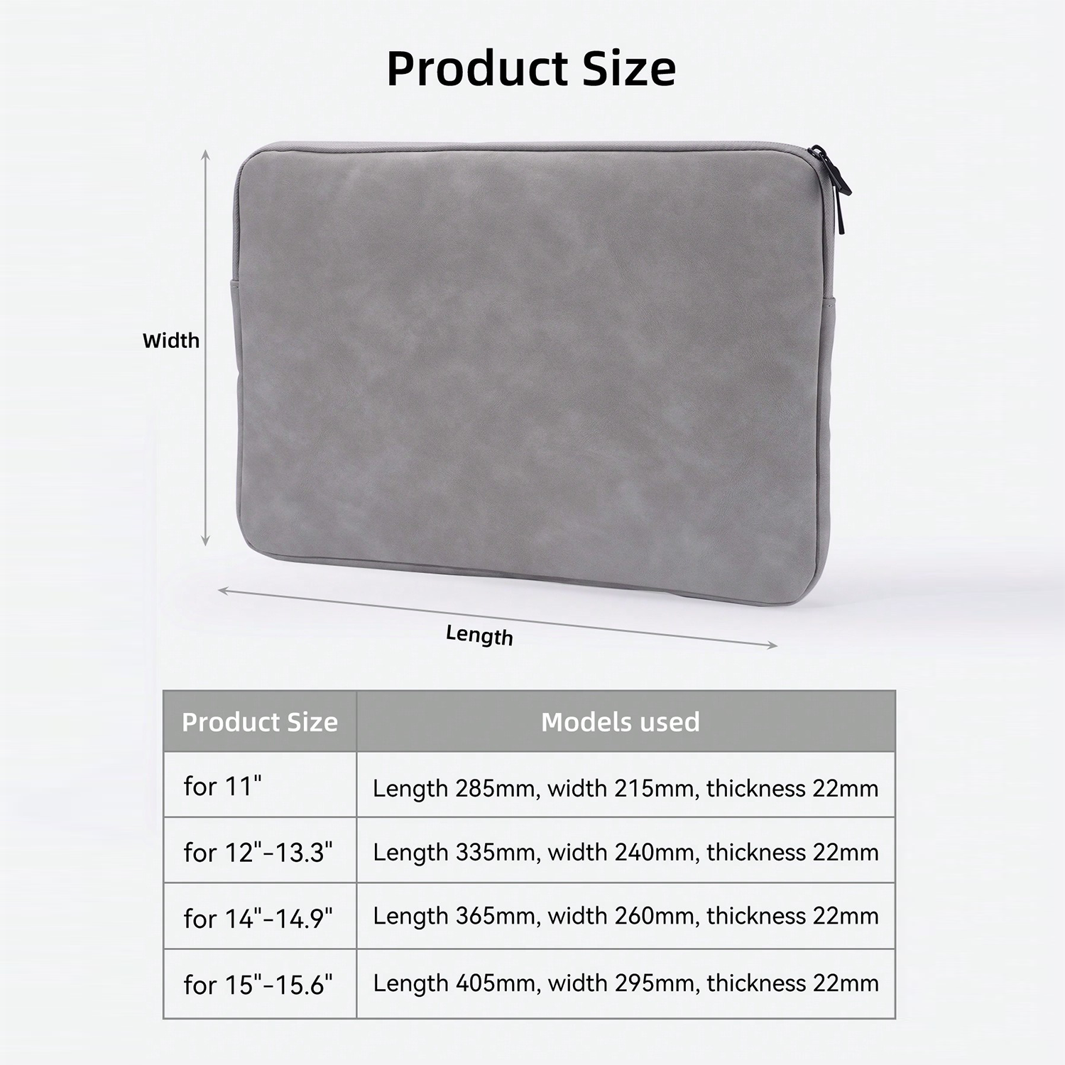 Laptop Sleeve Case for Macbook Air Pro Carrying Bag for Lenovo Asus HP Dell 11 13.3 14 15.4 15.6 Inch Notebook Shockproof Cover