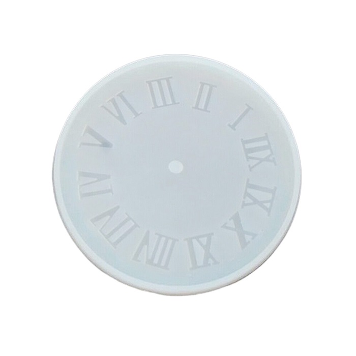 Arabialaiset numerot roomalaiset numerot kristallikello epoksi kello silikonimuotti savimuotit koristelu hartsikorujen valmistus riipusmuotti käsintehty: Roomalaiset numerot