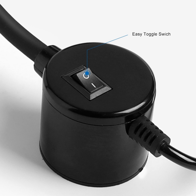 Portable COB LED Sewing Machine Working Light With Mounting Base For Lathes Drill Presses Workbenches