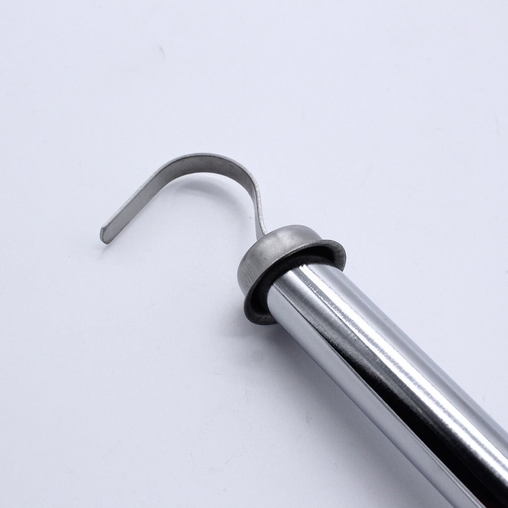 Electroplating Oil Dipstick TH350 Plating Transmission Dipstick Replacement Part Chrome Steel Dipstick Transmission Tube