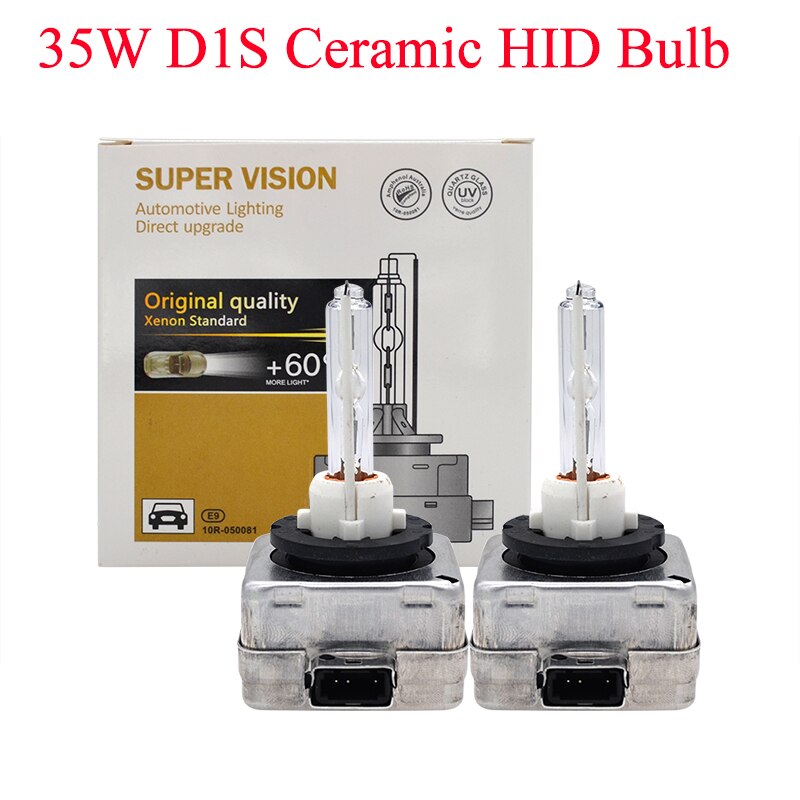 SKYJOYCE-bombilla de Xenón HID de 12V, 35W, D1S, D1S, de cerámica, 3000K, 4300K, 5000K, D1S, 6000K, 8000K, 10000K, D1S