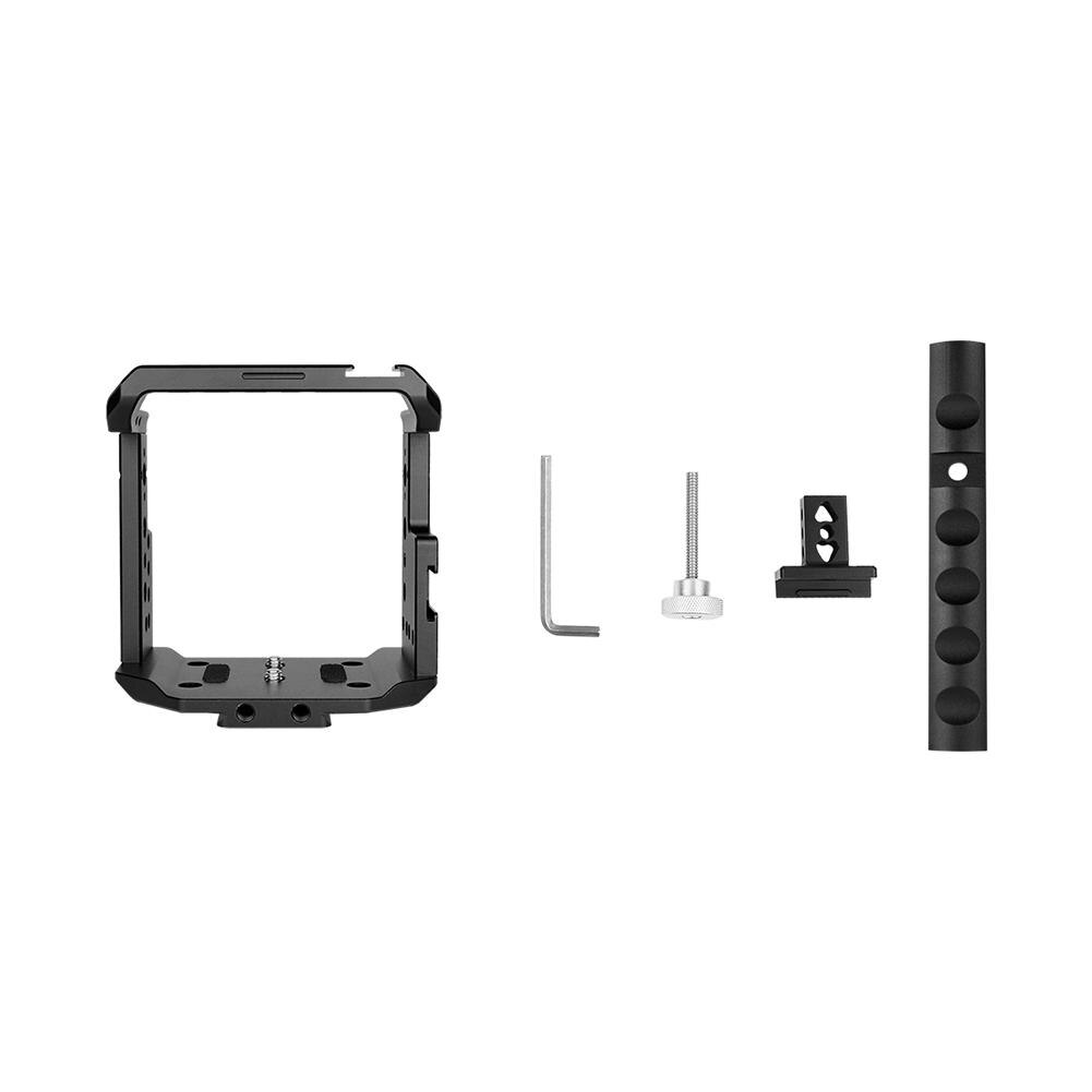 BEESCLOVER Schwarz Kamera Cage + Top Griff Kit Aluminium Legierung für Z CAM E2 Kamera Zubehör Kamera Käfig Z CAM e2-S6/F6/F8 r57: Default Title